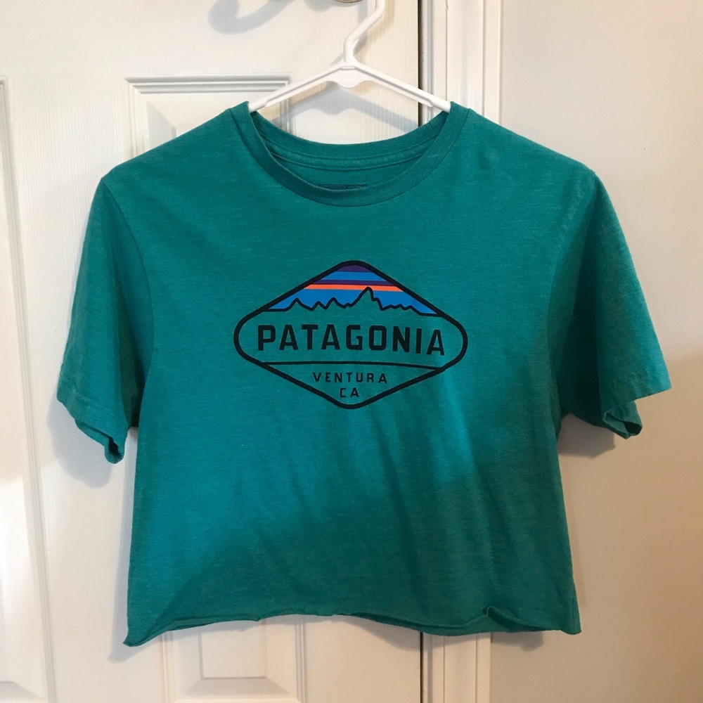 Patagonia cropped tee